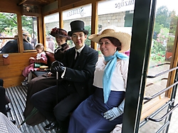 Tramfahrt anno 1910