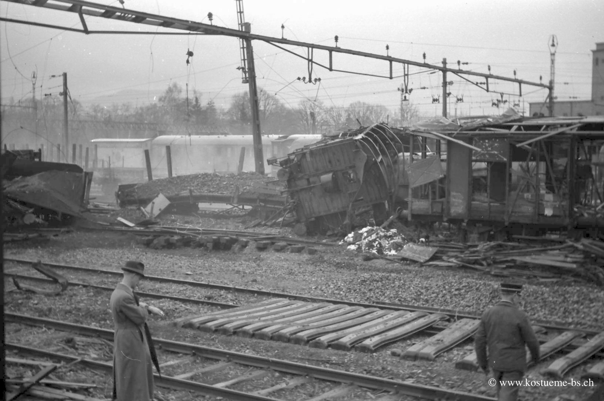 Bombenschäden Güterbahnhof Basel_5